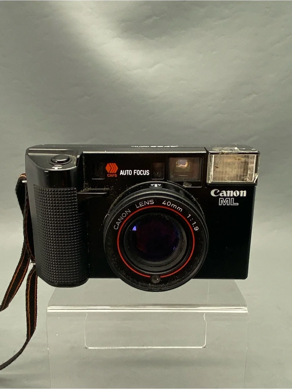 Canon AF35ML Film Camera 40mm 1.9 Vintage Japan Parts Flash Does Not Work